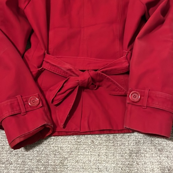 Smart set red spring coat - Picture 6 of 12